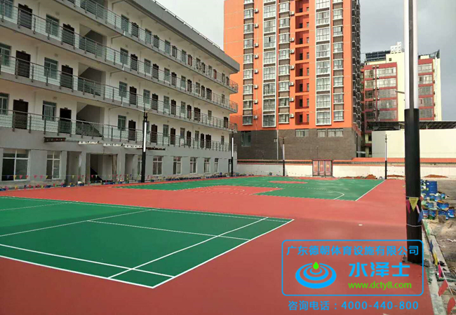 室外硅PU球場