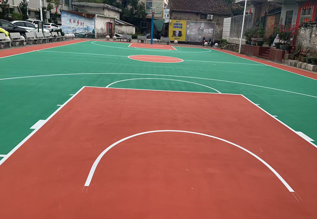 丙烯酸籃球場