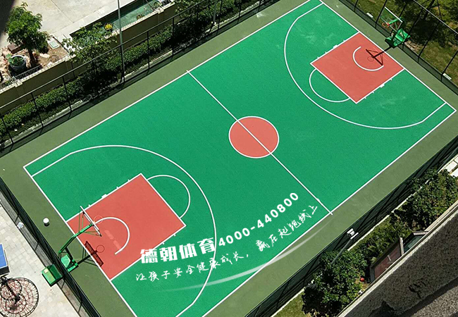 廣東汕頭丙烯酸籃球場(chǎng)