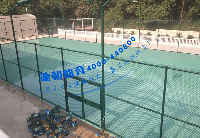 硅pu球場施工