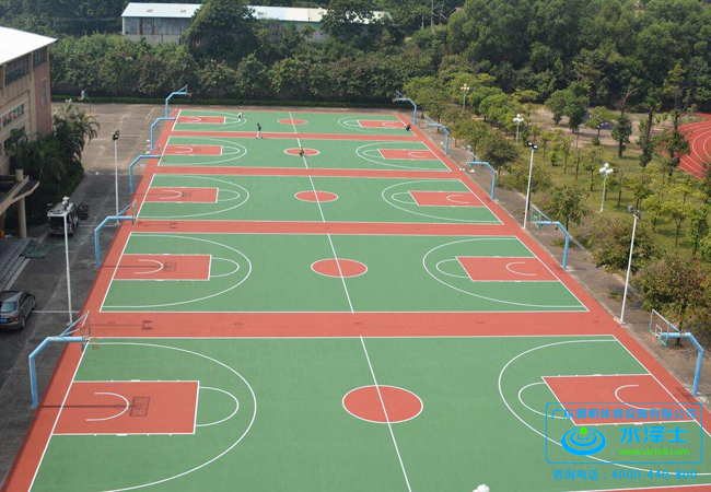 硅PU球場材料