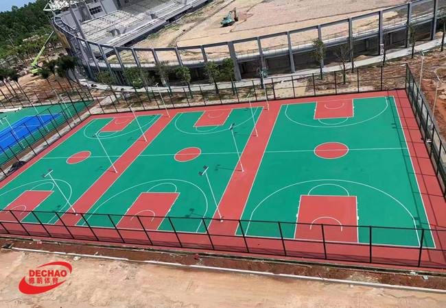 吉林硅pu籃球場(chǎng)